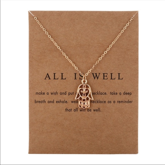 Jewelry - All is Well Necklace